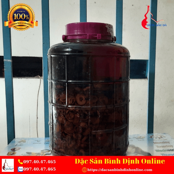 Bình Rượu Táo Mèo Ngâm Sẵn Bình 16L
