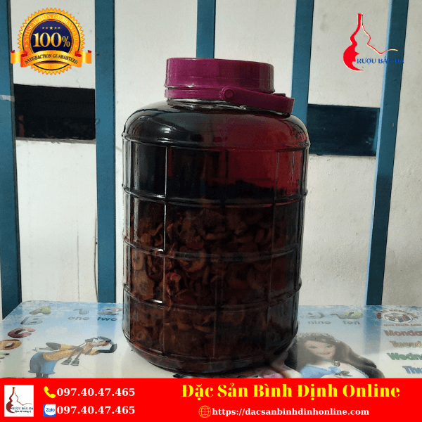 Bình Rượu Táo Mèo Ngâm Sẵn - Bình 10L