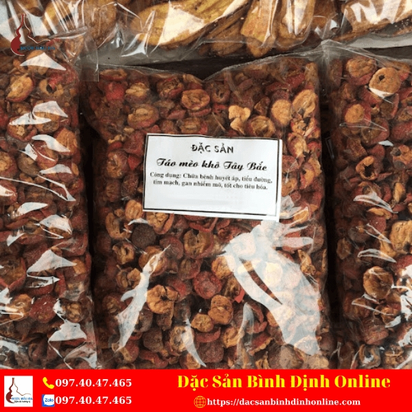 Táo Mèo Khô Chính Gốc Đặc Sản Tây Bắc