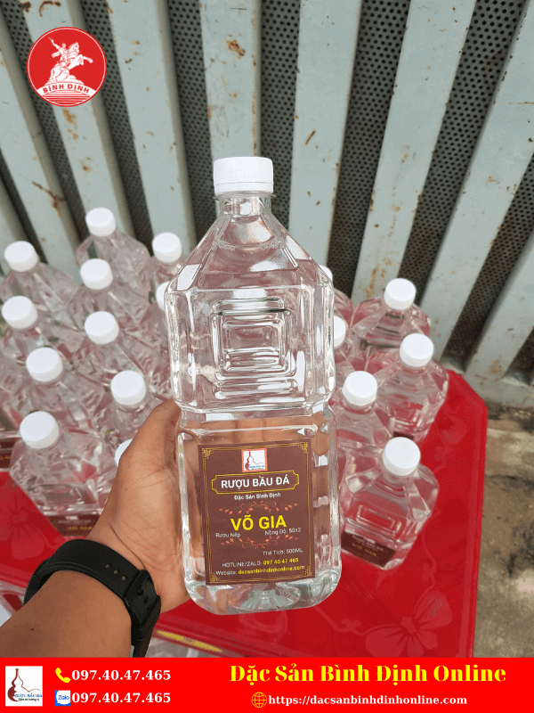 Đặc Sản Bình Định Online Là Địa Chỉ Bán Rượu Bầu Đá Bình Định