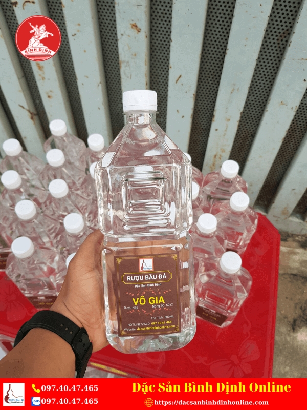 Đặc Sản Bình Định Online Là Địa Chỉ Bán Rượu Bầu Đá Bình Định
