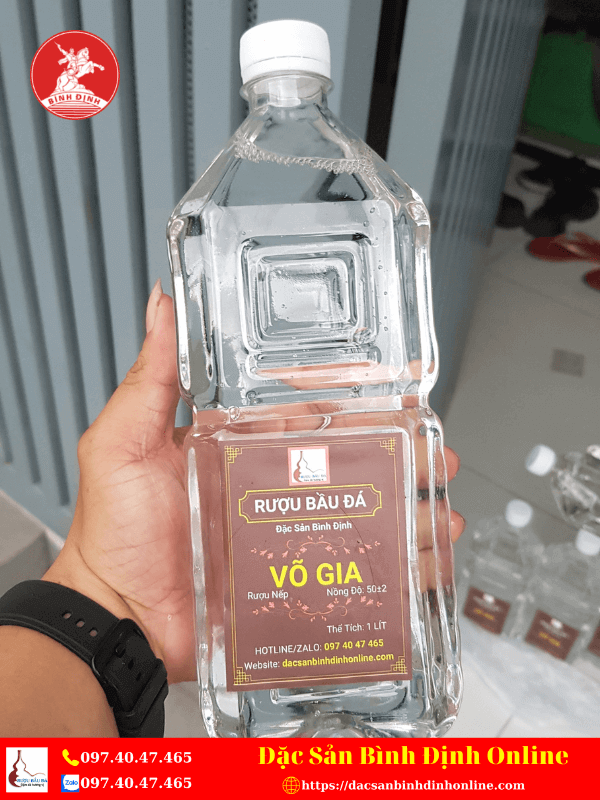 Rượu Bầu Đá Bình Định Bao Nhiêu Tiền 1 Lít?