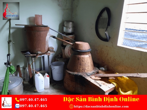 Quy Trình Nấu Rượu Bầu Đá Được Làm Hoàn Toàn Thủ Công