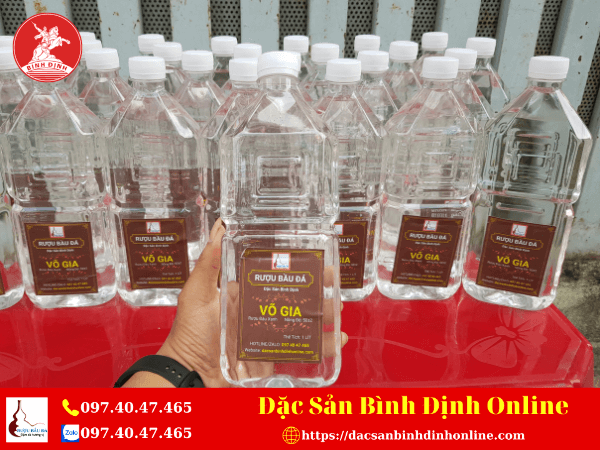 Rượu Bầu Đá Đậu Xanh Bình Định